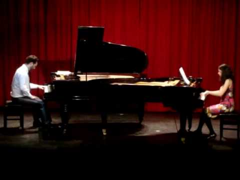 Antonio Vaz Lemes - Ravel pour la main gauche 2/2 (Erika Ribeiro, segundo piano)